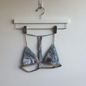 Tavik Print Bikini Top